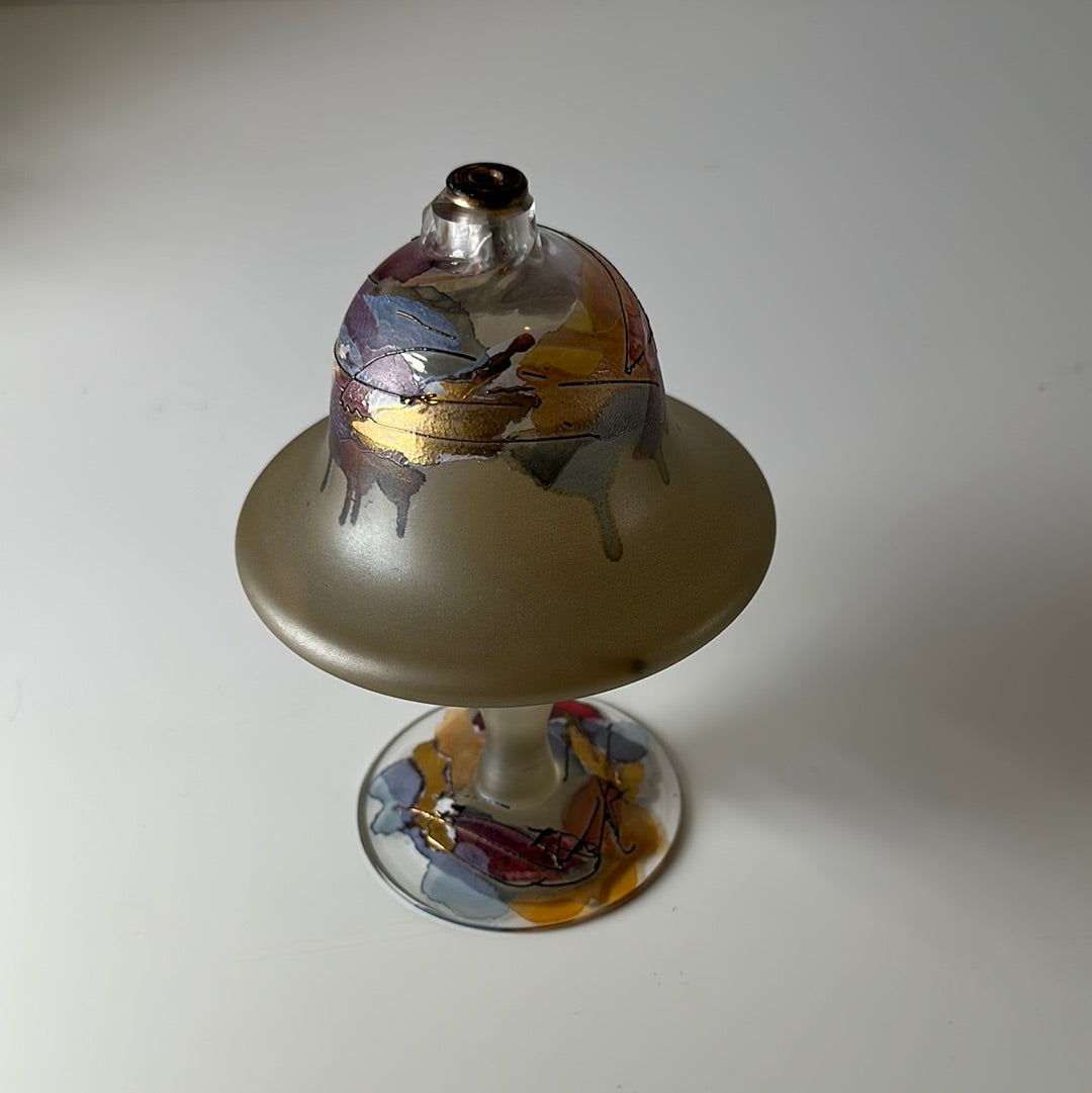 Olielampje van decoratief glas