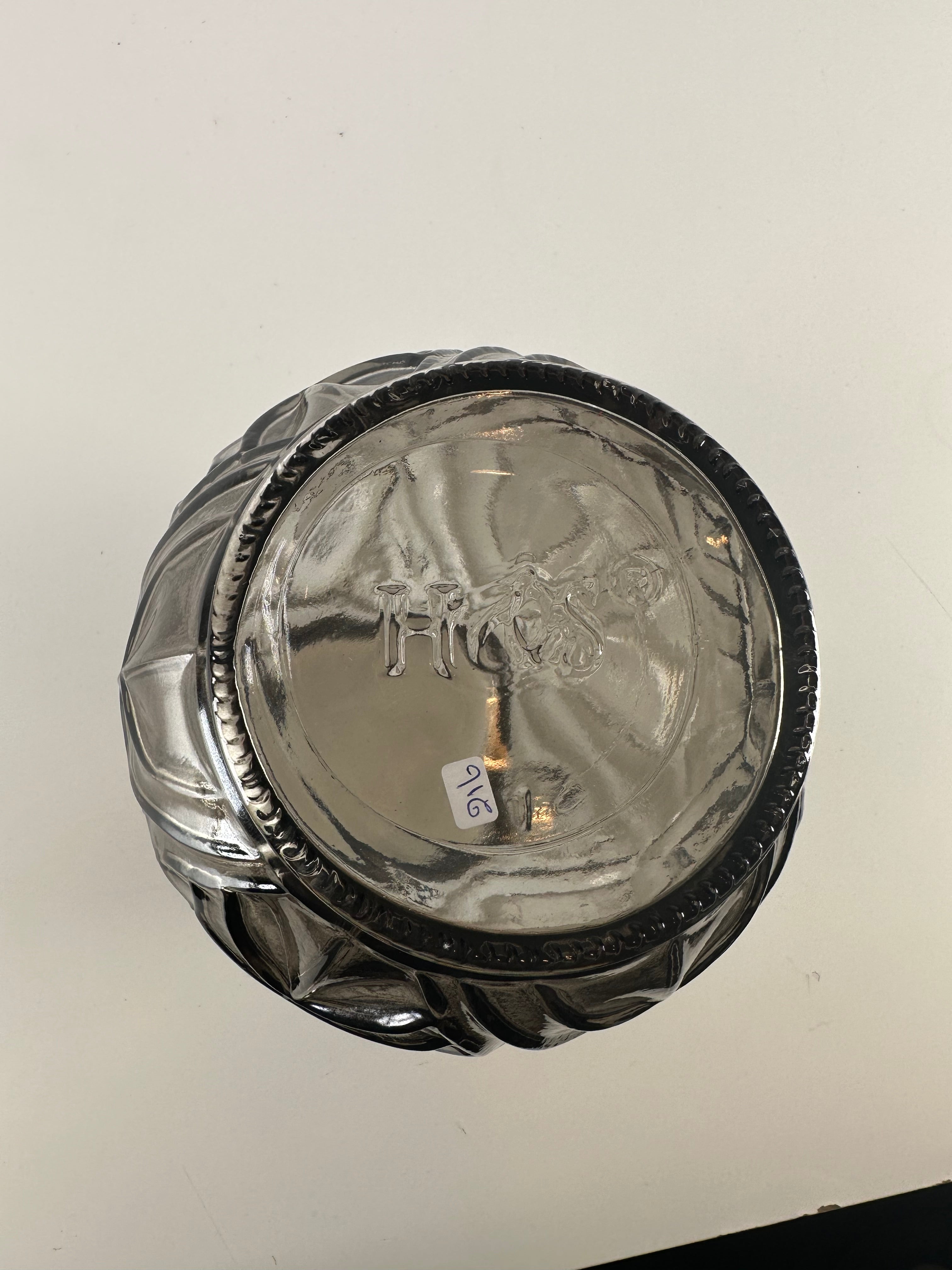 Vaas ananas smoked glas