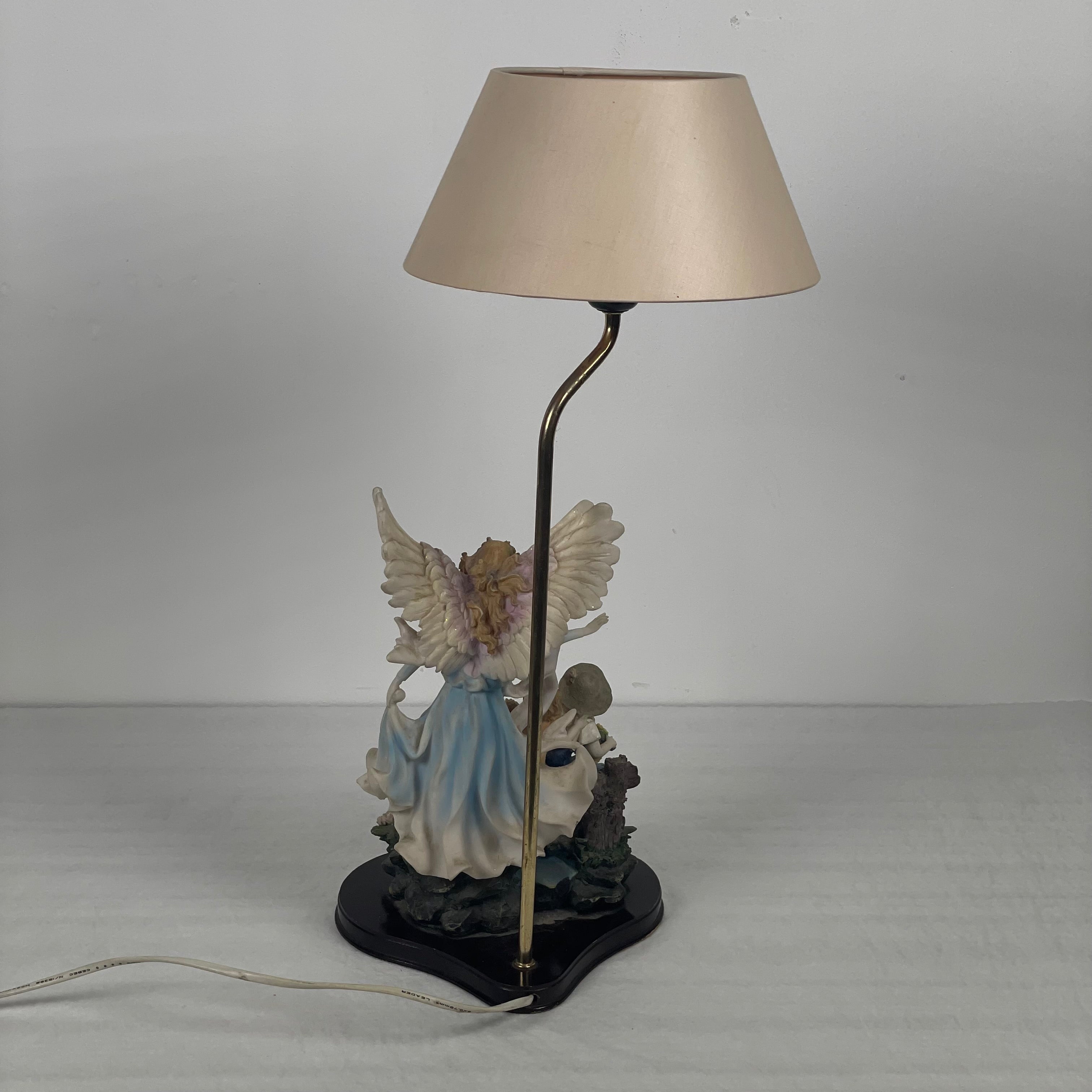 Tafellamp met beeld