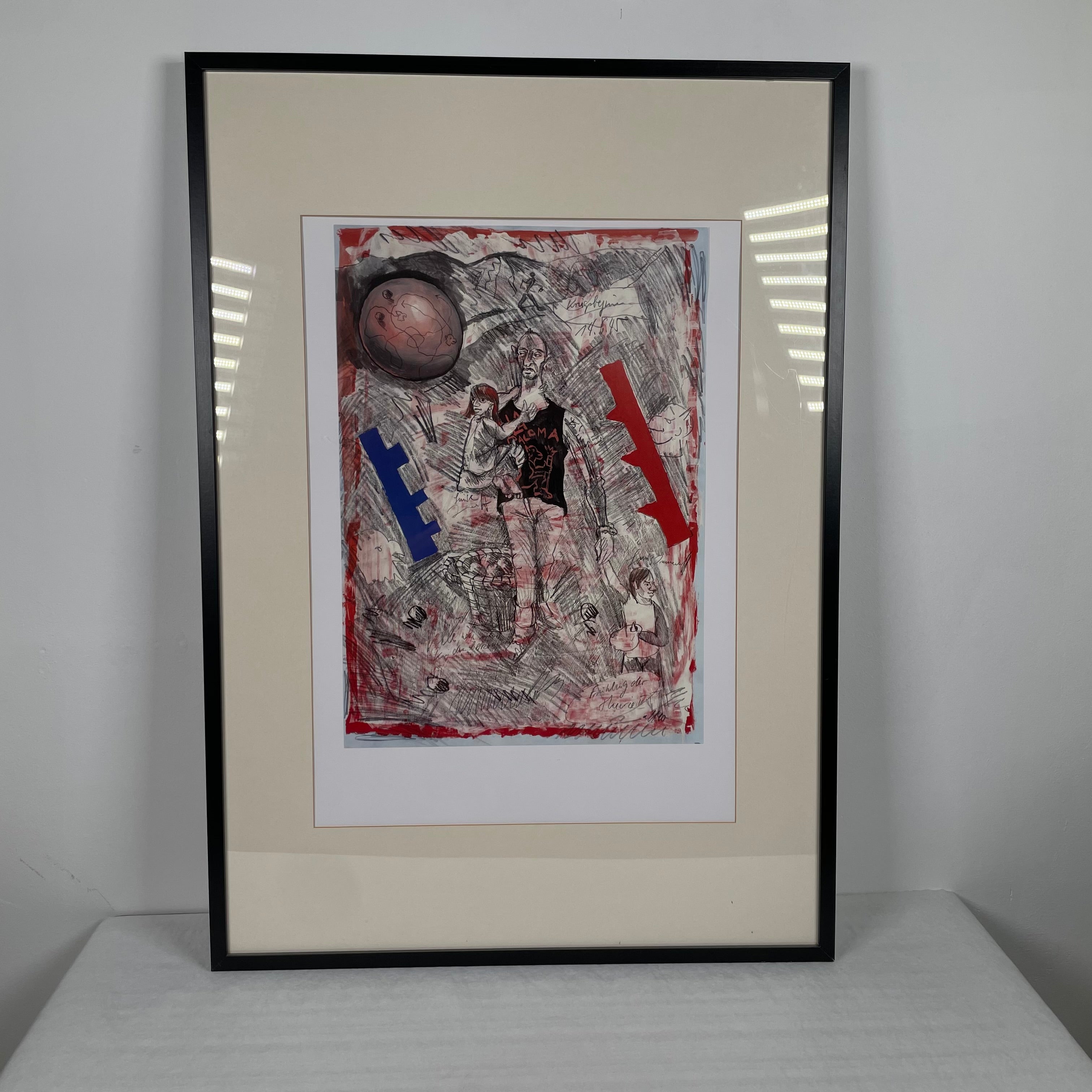 Litho van Jörg Immendorff
