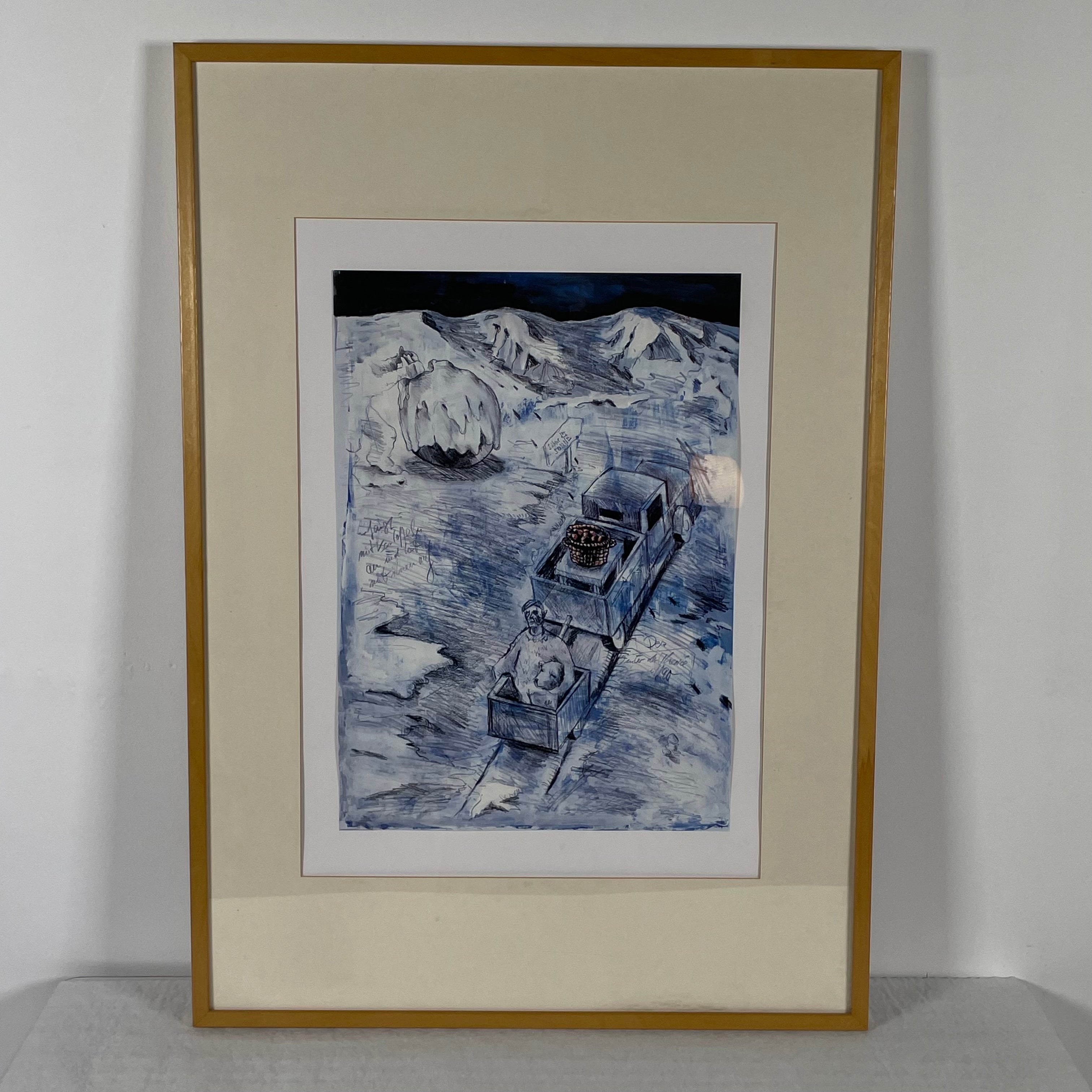 Litho Jörg Immendorf
