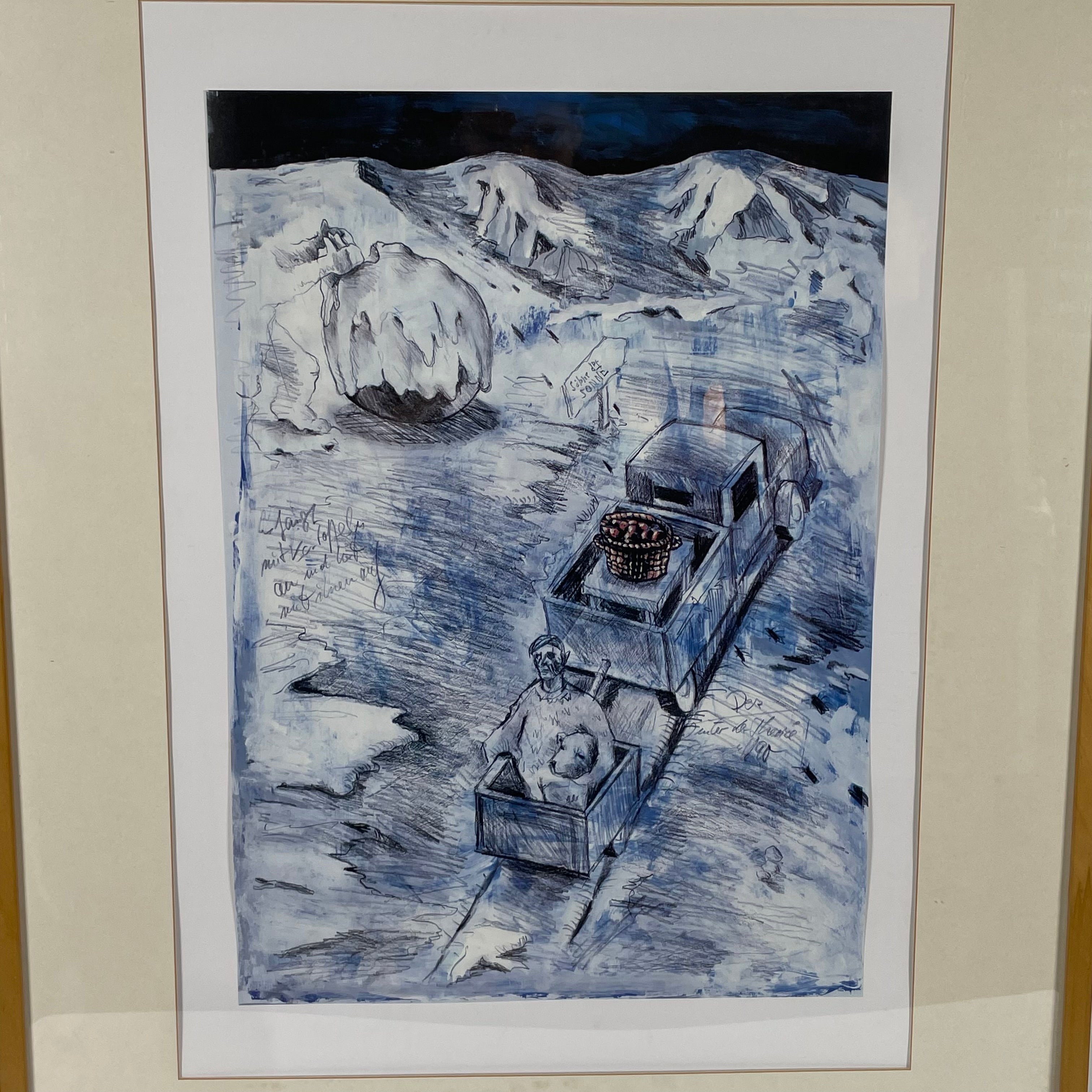Litho Jörg Immendorf