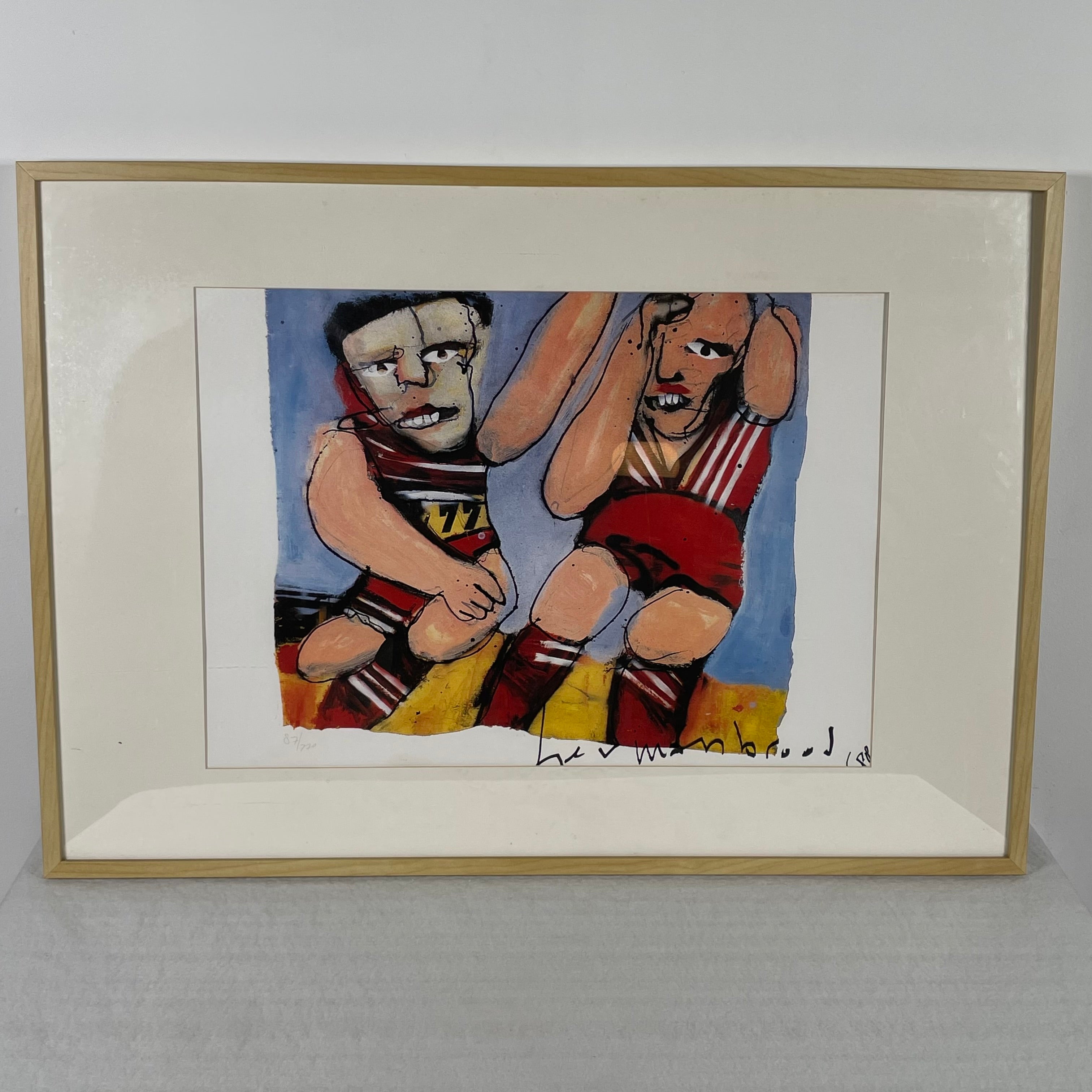 Schilderij Herman Brood - zeefdruk