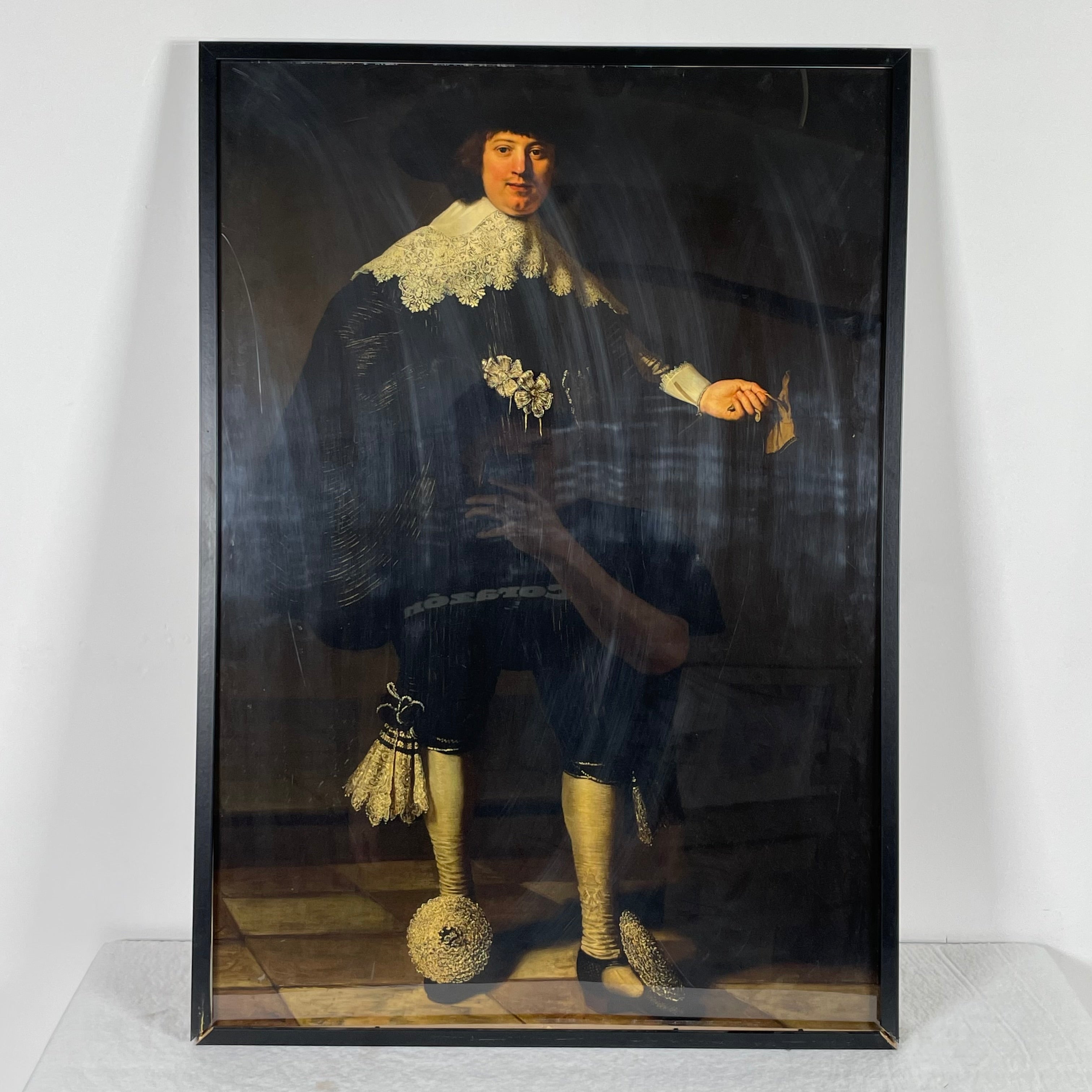 Poster Marten Solmans en Oopjen Coppit - Rembrandt van Rijn